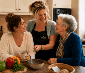 cuisine avec deux personnes